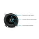thumbnail image 2 of Altavoces para coche Kenwood KFC-1398RS de 5,25 pulgadas, 2 vías y 75 W RMS, 2 of 7