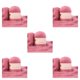 thumbnail image 1 of Bearachild 50g 20g Bufandas Tejer a mano Juego de bolas de hilo Sombrero Calcetines Kit de hilo de ganchillo 2 hilos Suministros de tejido de Rosado melocotón oscuro 5Conjunto, 1 of 6