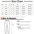 thumbnail image 5 of Womens Casual Drawstring Denim Pants 2024 Vintage Outdoor Cargo Pants Straight Leg High Waisted Trousers with Multi-pocket, 5 of 8