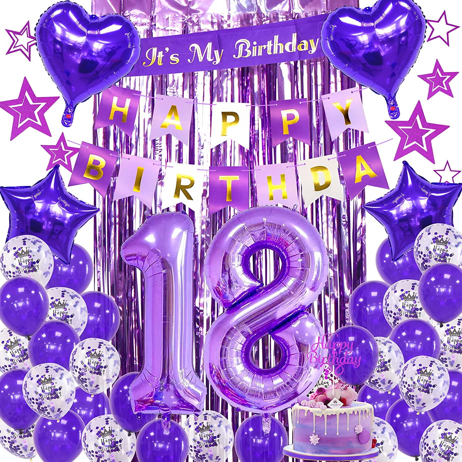 Decorations Balloons Arts Crafts Birthday Banner For 18th Birthday Decorations Balloons Arts Crafts Birthday Banner For 18th Birthday