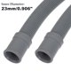 thumbnail image 3 of BESTYASH 2Ud Tubo De Desagüe Para Fregadero Gris Resistente Y Antileak Para Cocina Y En El Hogar, 3 of 8