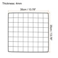 thumbnail image 2 of Uxcell 14"x14" Wire Grid Panel, 2 Pack Wall Grid Panels Board Photo Display Decor Hanging Organizer, Black, 2 of 6