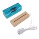 thumbnail image 2 of Luz de la Noche Ambiental, Lámpara Nocturna de Aguas Profundas Iluminación Blanca USB Alimentada para El Dormitorio, 2 of 7