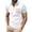 Red@GC@, variant on CONZONE Men's Polo Shirt Short Sleeve Casual Polo Shirt for Men Patchwork Color Breathable Slim Fit Cozy Summer Golf Shirts