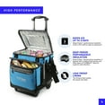 thumbnail image 2 of Arctic Zone® Titan Deep Freeze® 60(50+10) Can/40 Quart Wheeled Cooler - Process Blue, 2 of 10