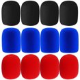 thumbnail image 1 of MasteelfCA 12Pcs Mic Covers Reusable Microphone Windshield Handheld Microphone Windscreen Cover, 1 of 7