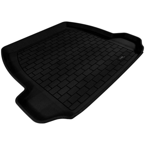 3D MAXpider Custom Fit Kagu Cargo Liner (Black) Compatible with Volvo S80 2007-2016 - Cargo Liner