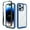 darkblue, variant on Dteck for Apple iPhone 15 Shockproof Case, Military Grade Drop Tested Translucent with Screen Protector, Slim Protective Matte Hard Clear Back & Soft Edge Cover Phone Case, Blue