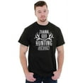 thumbnail image 4 of Thank God For Hunting Season Antlers Men's Graphic T Shirt Tees Brisco Brands S, 4 of 4