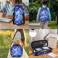 thumbnail image 2 of HUIACONG Reading Axolotl Backpack for Boys, Functional 4PCS Set Including Water Bottle and Lunch Bag, Daily School Bag for Boys Teens Ages 8-12, 2 of 7