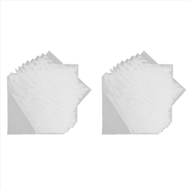 Hojas Deshidratadoras de Silicona, de Silicona Antiadherente Premium para Deshidratador de Frutas, Bandeja Deshidratadora Reutilizable 24 Piezas