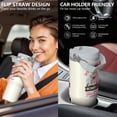 thumbnail image 6 of 1pc Mother 30oz Tumbler with Straw & Handle - Insulated Stainless Steel Cup | Holiday Gift for Man Women (Christmas, Valentine's, Birthday), 6 of 7