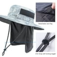 thumbnail image 5 of Bassdash UPF 50+ Sun Fishing Hat Water Resistant with Detachable Neck Flap, 5 of 8
