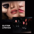 thumbnail image 4 of Rouge à Lèvres Pailleté Nude Imperméable 7 Couleurs Longue Durée Velours Rouge Sirène Maquillage C Scintillant Non-Collant D4F3 Cosmétique Aguichant Rouges à Lèvres J4N0, 4 of 9