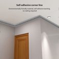 thumbnail image 4 of Tira De Borde De Pared Tira de espuma para borde de pared pegatinas autoadhesivas para ventana puerta esquina línea de cintura Sywqhk Libre de BPA, 4 of 7