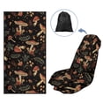 thumbnail image 5 of Xixirimido Cottagecore Mushroom Fern Leaf Print Car Accessories Sweat Towel Seat Cover Universal Non-Slip for Car Truck SUV Athletic Running Towel for Workout Outdoor Sport Activities, 5 of 8