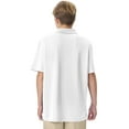 thumbnail image 3 of Classroom School Uniforms Adult Moisture Wicking Polo CR860X, XL, SS White, 3 of 6