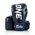 thumbnail image 1 of Fairtex x one championship blue boxing gloves, 1 of 1