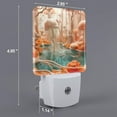 thumbnail image 2 of Bingfone Fantasy Underwater Jellyfish Print Night Lights Plug into Wall,Dusk to Dawn,Bright Nightlight Auto-On/Off, for Adults Kids Room Bedroom Bathroom Hallway Kitchen, 2 of 7