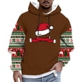 thumbnail image 1 of Sweat à Capuche Homme Manches Longues Mode Décontractée Imprimé pour Usage Quotidien, 1 of 5