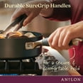 thumbnail image 5 of Anolon Advanced Home 12.5 Inch Hard-Anodized Nonstick Divided Grill and Griddle Pan, Moonstone, 5 of 10