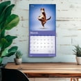 thumbnail image 5 of Yoga Cats OFFICIAL | 2026 12x24" (Hanging) Square Wall Calendar | Plastic-Free, 5 of 9