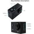 thumbnail image 5 of 4K Action Camera Waterproof 98FT - 4K Ultra HD Sports Camera, 20+ Accessories｜Outdoor, Diving, Travel, Life Moments, 5 of 8