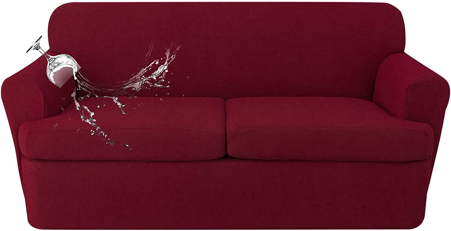 3 Pieces TCushion Sofa Covers Couch Covers for TCushion Sofa