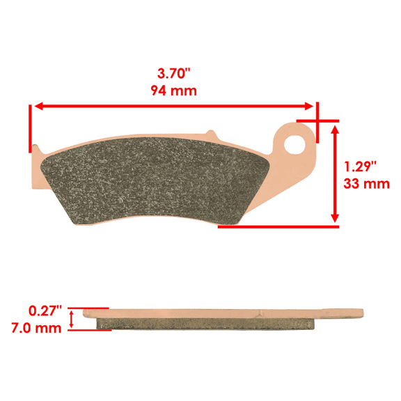 Brake Pads for Honda 150 CRF150F Front Brakes 2003-2017
