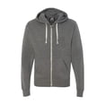 thumbnail image 2 of J. America - New Men - IWPF - Triblend Full-Zip Hooded Sweatshirt, 2 of 3