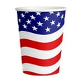 thumbnail image 4 of Party Tableware under $5! Xqxayjr Independence Day Party Supplies, USA Flag Themed Tableware Set, Red White Blue Plates Cups Napkins, Patriotic July 4th Celebration Decor, 4 of 9
