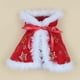 thumbnail image 5 of Disfraz navideño Capa para mascotas con gorro y estampado de estrellas Suave, 5 of 8