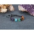 thumbnail image 2 of Top Plaza Bead Chakra Bracelet 7 Chakras Healing Crystals Bracelet Yoga Stone Beads Bracelets Meditation Relax Anxiety Bangle for Womens Mens, 2 of 7