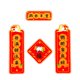 thumbnail image 1 of Adorno colgante de pareado para casa de pájaros, decoración de Año Nuevo, tradicional, bricolaje, pequeño Estilo D, 1 of 9