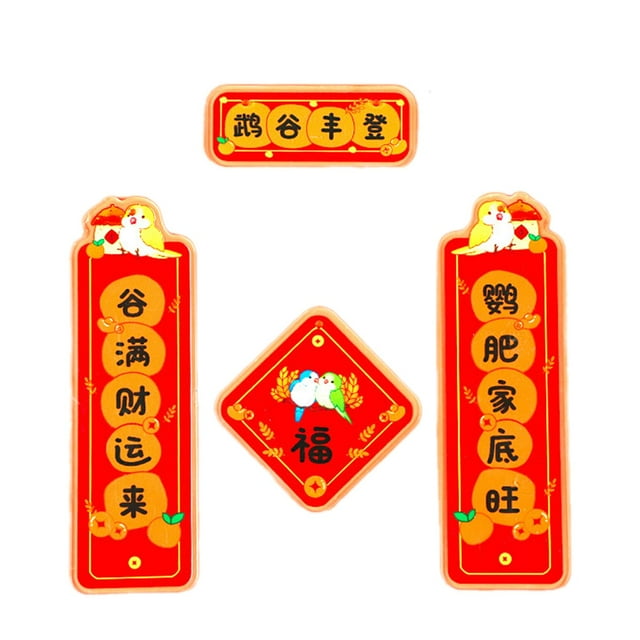 Adorno colgante de casa de pájaros para Año Nuevo, ligero y decorativo. Estilo D