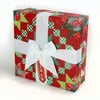 The Pioneer Woman Christmas Deluxe Square Gift Box, Patchwork