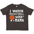 thumbnail image 3 of Inktastic I Watch Basketball with Mama Boys Toddler T-Shirt, 3 of 5