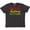 Retro Heather Black, variant on Inktastic Black History Month- Red, Green, Yellow Youth T-Shirt
