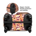 thumbnail image 2 of Fuzoiu Skull rock record Print Suitcase Cover,Washable Luggage Covers for Suitcase,Elastic Luggage Protector Cover,Scratch Resistant Travel Suitcase Covers-X-Large, 2 of 7