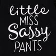 thumbnail image 5 of GRNSHTS Newborn Infant Baby Girl Sunflower Little Miss Sassy Short Sleeve Romper Shorts Outfits Headband (Black,12-18M), 5 of 9