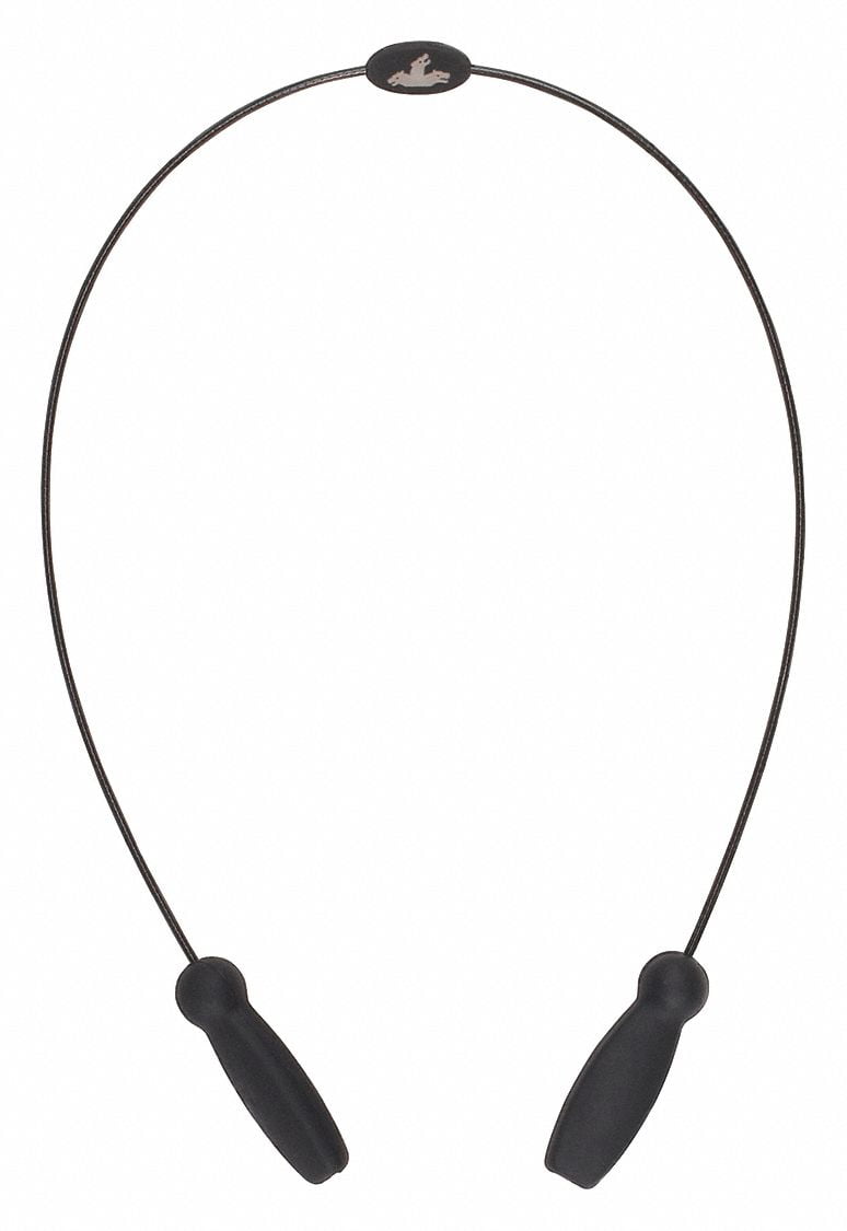 Mcr Safety Eyewear Retainer,Black,Slip On,14" L,SS 223