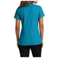 thumbnail image 2 of Yellow Rooster Womens Short Sleeve SuperPro React Polo Parcel Blue XL, 2 of 5