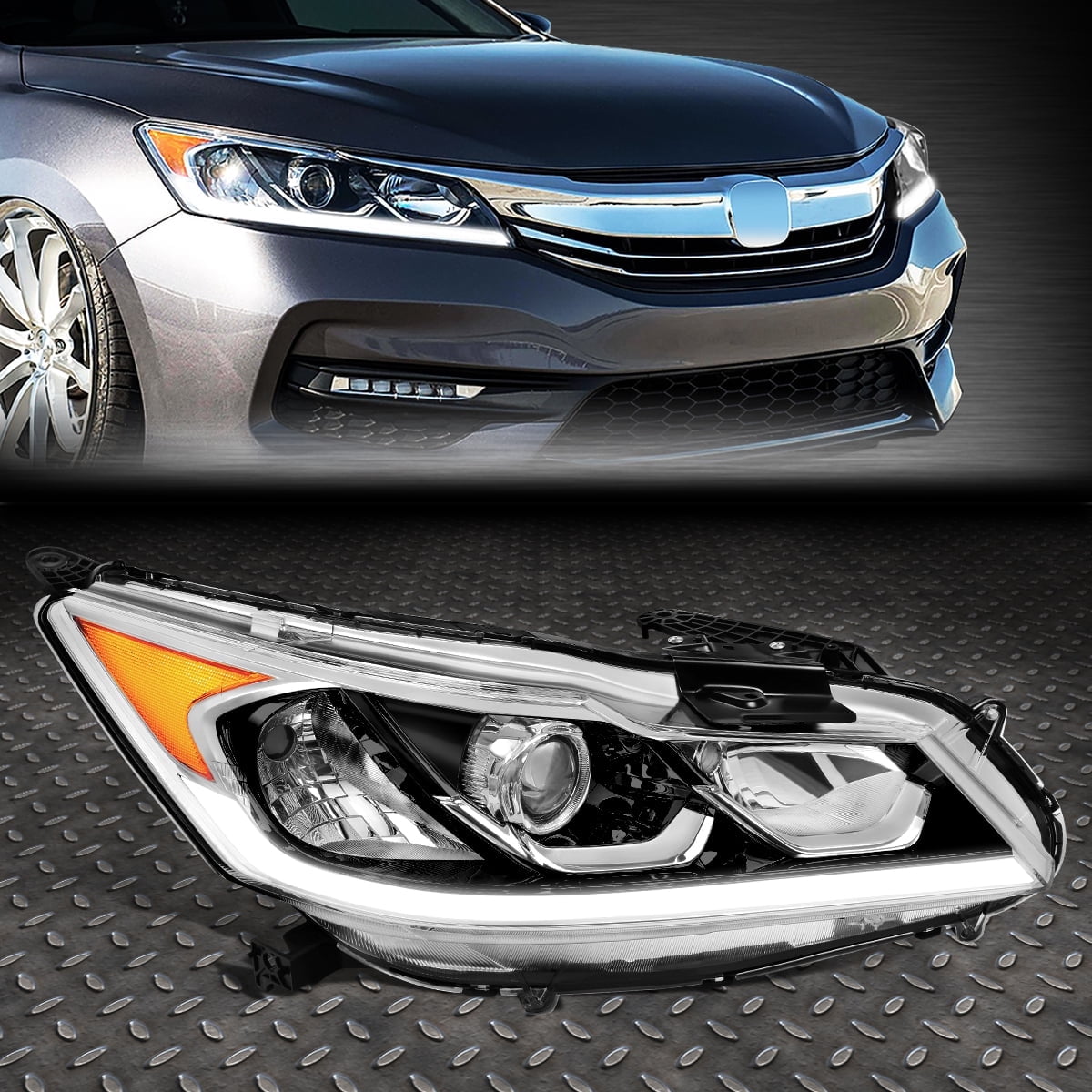 2016-2018 Nissan Altima Passenger Side Halogen Projector Headlight – OEM Style