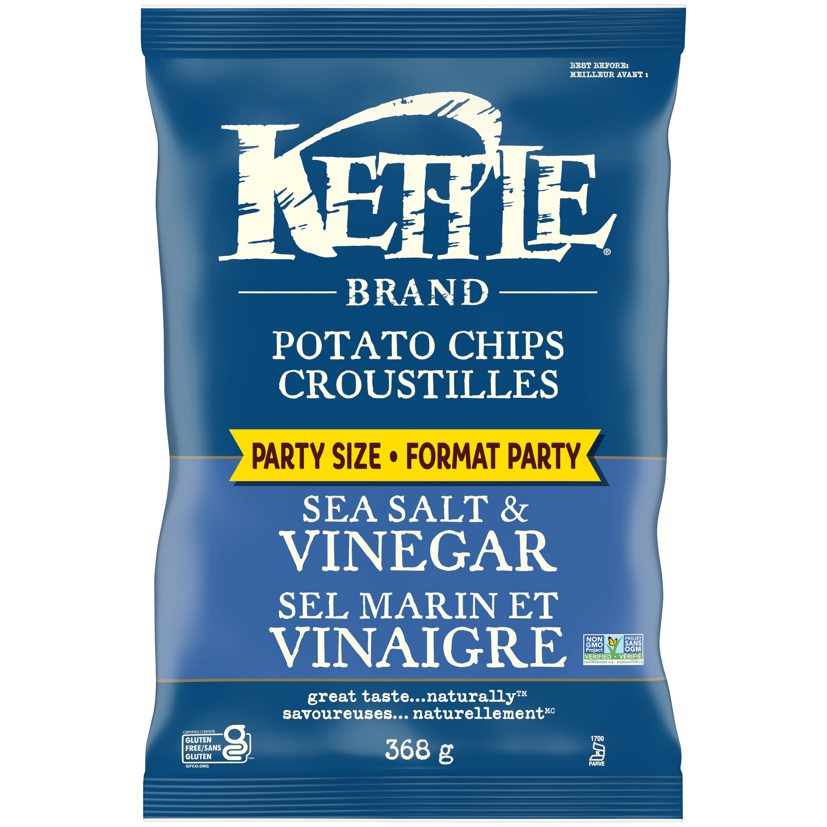 Kettle Croustilles Sel Marin et Vinaigre