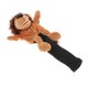 thumbnail image 1 of Funda protectora de madera con diseño de animal para palos de golf, divertida y resistente a arañazos, para mujer león caqui oscuro, 1 of 8