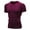 Wine, variant on JIUKE Mens T-Shirts Short Sleeve Workout Gym Quick Drying Sports Base Layer Athletic Shirts