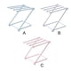 thumbnail image 3 of Wosthever Soporte para toallas que ahorra espacio Buena circulación de aire Resistente al calor 4 toallas simultáneamente Múltiples usos Almacenamiento y organización del hogar Gris, 3 of 6