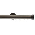thumbnail image 2 of Tekno 25 - 84 in. Non-Adjustable 1-1/8 in. Single Traverse Window Curtain Rod Set in Oil Rubbed Bronze with Empire Finial, 2 of 6