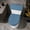 Grey-blue, variant on Modern Boho Toilet Seat Cover Universal Toilet Lid Covers for Bathroom Stretchable 2PCS Solid Color Linen Texture Beige Toilets Tank Cover Fit for Round Oval Elongated Toilets Decor Accessories