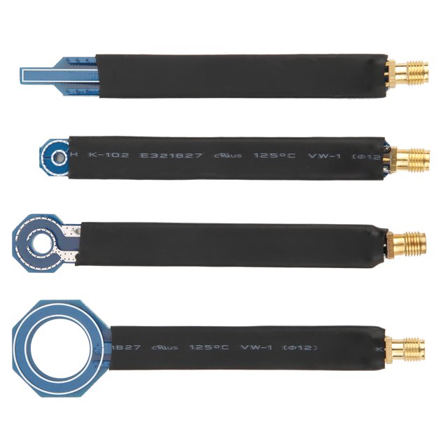 4 Piezas Sonda de Campo Magnético Bling Bling Sonda de campo magnético de campo cercano SMA
